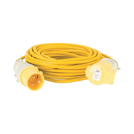 Picture of 14M Extension Lead - 32A - Yellow 110V