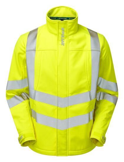 Picture of PULSAR® Soft Shell Jacket-Yellow
