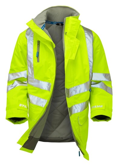 Picture of PULSAR® Padded Storm Coat-Yellow