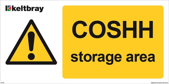 Coshh Storage Area 600mm X 300mm