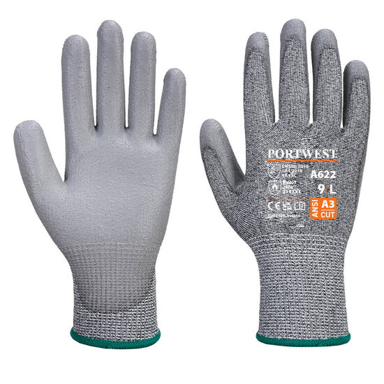 Picture of Portwest A622 - Cut C13 PU Glove Grey