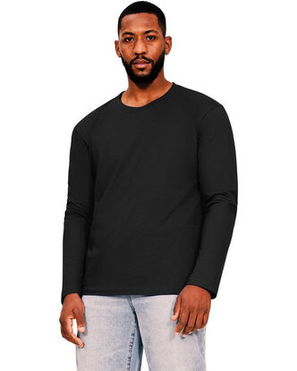 Casual Ringspun 150 Long Sleeve T-Shirt - Black