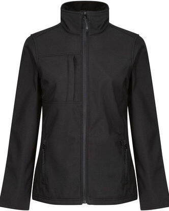 Show details for Regatta Octagon II Softshell Jacket Ladies - Black/Black