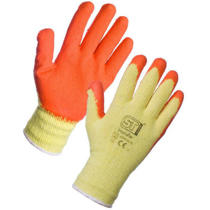 Show details for Supertouch Handler Orange Gloves