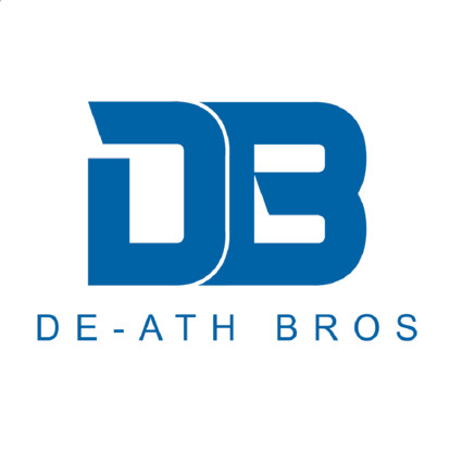 De-ath Bros Sign- Fluted Correx 400x400mm